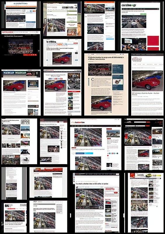 Duemila-Ruote-collage-articles-events-photographer-Milan-Italy-Caldibizphoto Asta “Duemila Ruote”, collage di articoli che ne parlano usando le mie foto. Foto scattate a Milano, Italia, dal fotografo d'eventi Caldibizphoto
