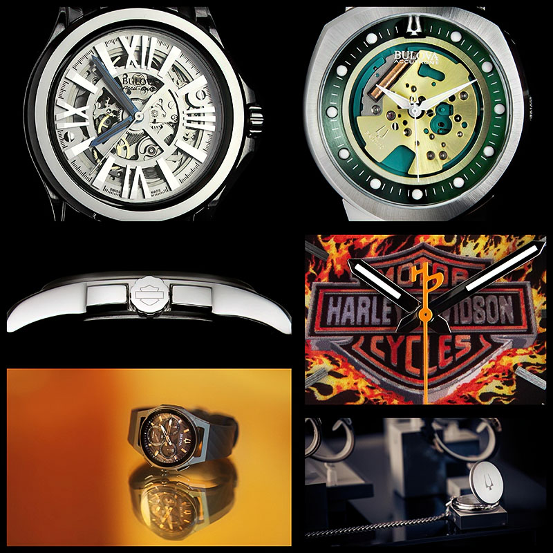 Collage foto di orologi. Foto scattate dal fotografo di prodotto Caldibizphoto